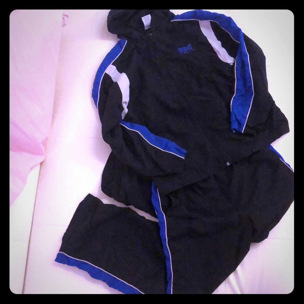 Everlast boxer boxing sweatsuit set tracksuit boys